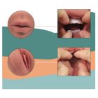 Művagina és műszáj 2in1 maszturbátor