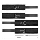 Csukló és láb bilincs készlet ágyhoz kötözéshez