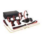 7 db-os BDSM szett tároló táskával (Fekete)