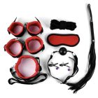 8 db-os BDSM szett (Rózsaszín)