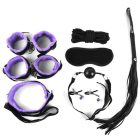 8 db-os BDSM szett (Rózsaszín)