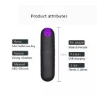 Távirányítós exkluzív mini vibrátor (Fekete)