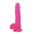 Színpompás nagy dildó M (Rózsaszín)