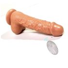 Távirányítós realisztikus műpénisz