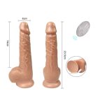 Távirányítós realisztikus műpénisz