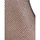 Csillámos necc plus size testharisnya ruha-fekete