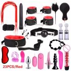 21 db-os BDSM szett (Fekete)