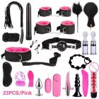 21 db-os BDSM szett (Lila)