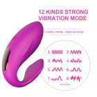 Behatolás könnyítő párvibrátor 12 vibrációs fokozattal (Lila)