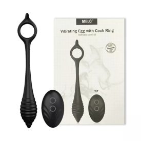 Távirányítós anál plug péniszgyűrűvel