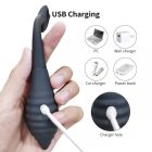 Távirányítós anál plug péniszgyűrűvel