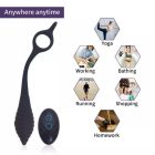 Távirányítós anál plug péniszgyűrűvel