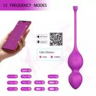 12 vibrációs okos vibrációs tojás (Rózsaszín)