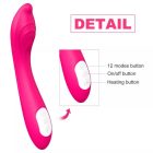 Csepp végződésű G-pont vibrátor (Rózsaszín)