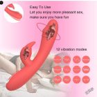 12 vibrációs és 5 sebességes multifunkciós vibrátor (Korall)