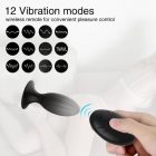 Távirányítós anál plug