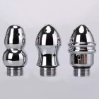 Hajlított testű anál zuhany 3 véggel