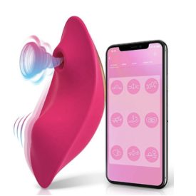 Okos viselhető léghullámos csiklóizgató (Rózsaszín)