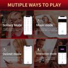 Okos viselhető léghullámos csiklóizgató (Rózsaszín)