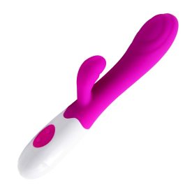 Elemes 12 fokozatú csiklóizgatós G-pont vibrátor (lila)