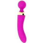 Lila extra erős, dupla motoros masszázs wand és G-pont vibrátor 