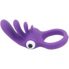 Pajkos csiklóizgató péniszgyűrű (Rózsaszín)