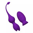 12 fokozatú dupla vibrációs tojás (Fekete)