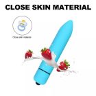 Pasztell mini vibrátor (Fekete-rózsaszín)