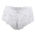 Cecil szexi csipke női bugyi (Fehér)