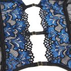Amber plus size csipkés babydoll harisnyakötővel és bugyival