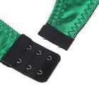 Celia csipke és szatén melltartó és bugyi szett harisnyatartóval